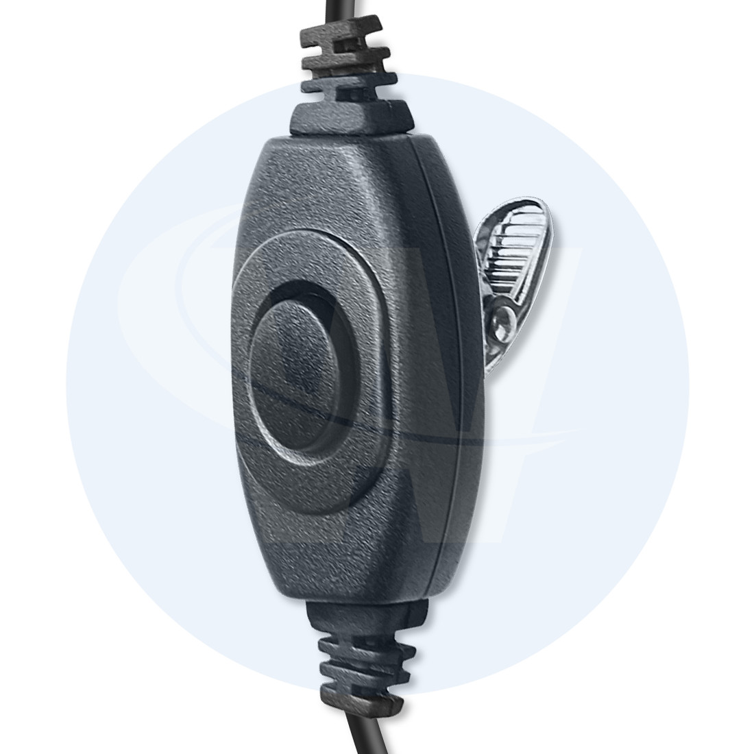walkie talkie earpiece battery antenna housing